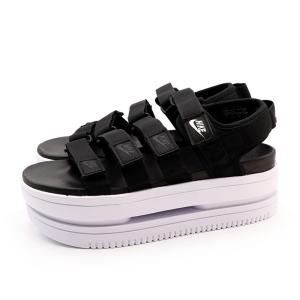 NIKE ナイキ レディース カジュアル アウトドア 厚底 サンダル ウィメンズ アイコン クラシック DH0223-001 ブラック