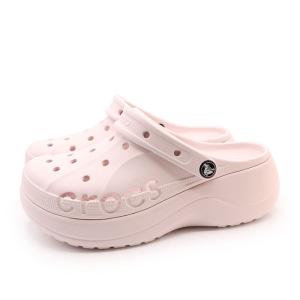 crocs クロックス レディース メンズ 男女兼用 ユニセックス 定番 サボ アウトドア 水陸両用 サンダル バヤ プラットフォーム クロッグ 208186-6PI ピンク