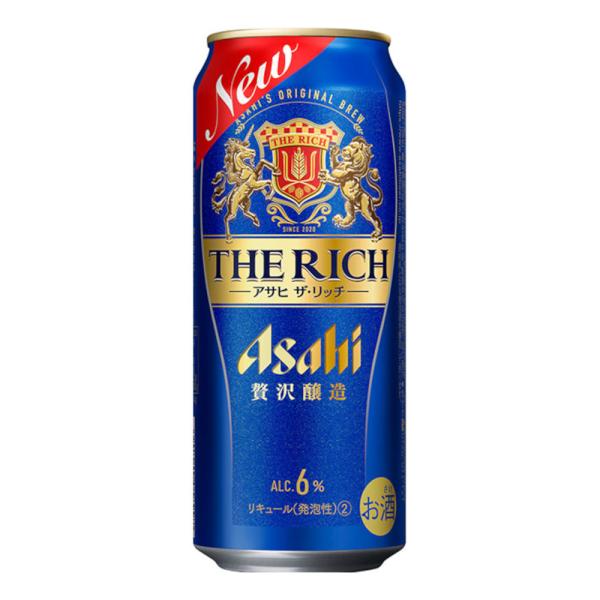 お酒 第三のビール アサヒ ザ・リッチ 500ml ケース (24本入り) ((お取り寄せ商品))