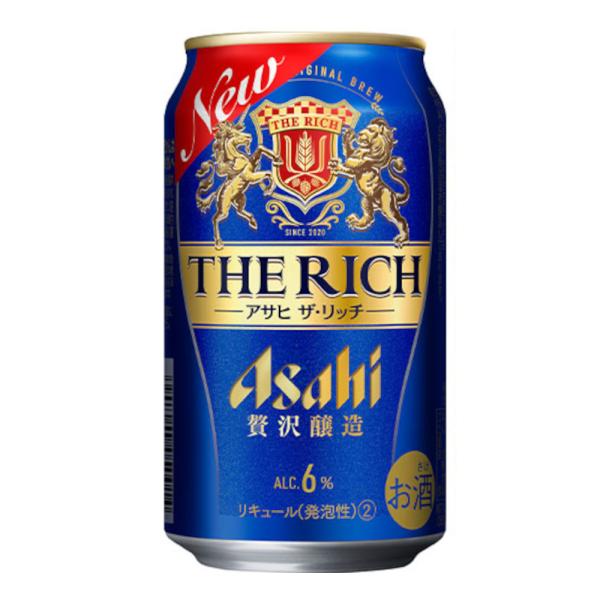 お酒 第三のビール アサヒ ザ・リッチ 350ml ケース (24本入り) ((お取り寄せ商品))
