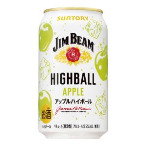 お酒 チューハイ サントリー ジムビーム アップルハイボール 350ml ケース