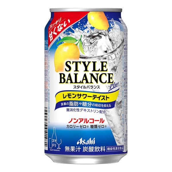 飲料水 アサヒ スタイルバランス プラス レモンサワー 350ml ケース (24本入り) (アルコ...