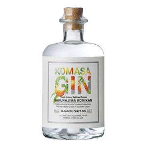 お酒 スピリッツ 小正醸造 KOMASA GIN (コマサ ジン) 桜島小みかん 45° 500ml (専用箱入り)｜chaplin