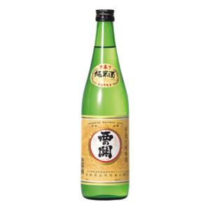 お酒 日本酒 萱島酒造 西の関 純米酒 720ml