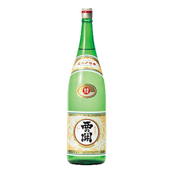 お酒 日本酒 萱島酒造 西の関 特撰 (特別本醸造) 1800ml