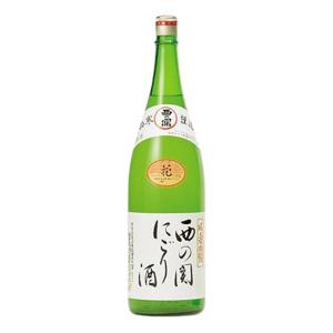 お酒 日本酒 萱島酒造 西の関 にごり 1800ml