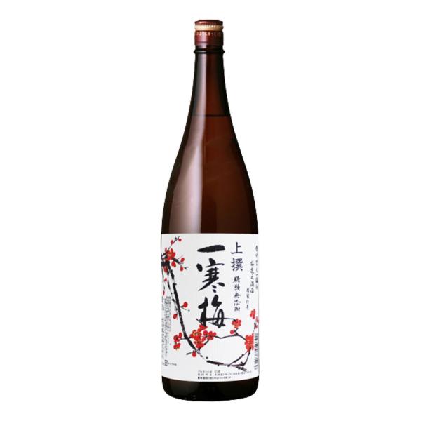 お酒 日本酒 老松酒造 一寒梅（糖類無添加） 上撰 1800ml (他では買えない商品)