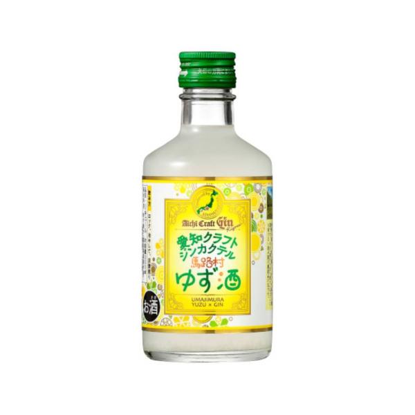 リキュール 清洲桜醸造 愛知クラフトジンカクテル 馬路村ゆず酒 17-18度 300ml 【 お酒 ...