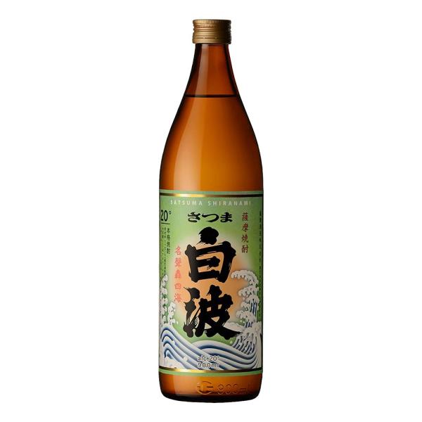 お酒 焼酎 薩摩酒造 さつま 白波 20° 900ml
