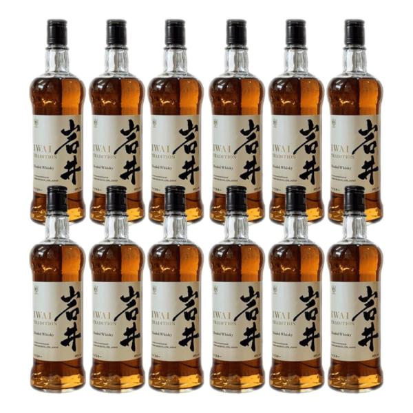 お酒 ウイスキー 本坊酒造 マルス信州蒸溜所 岩井 トラディション 40° 750ml　まとめ買い1...