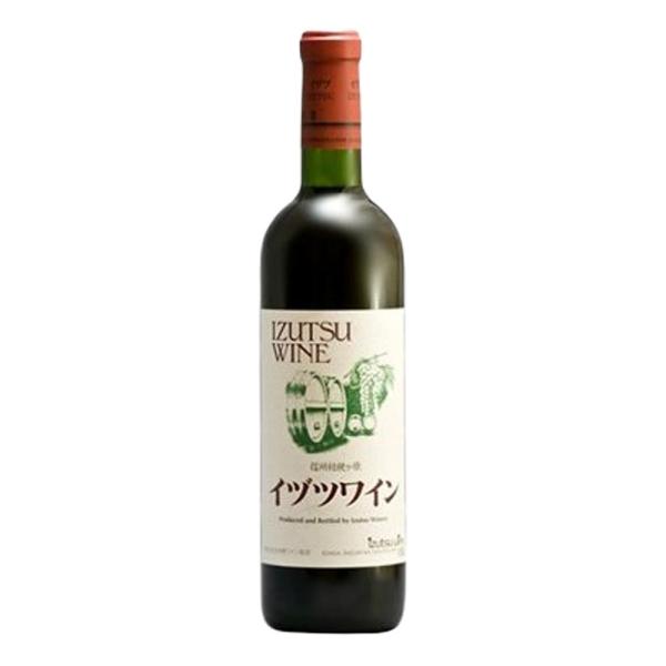 お酒 ワイン 信州桔梗ヶ原 イヅツワイン スタンダード 中口 (赤) 720ml