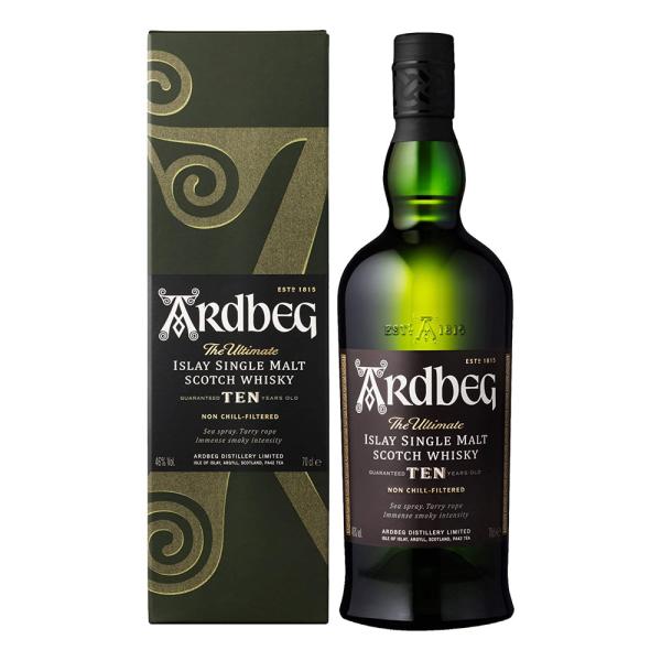 お酒 ウイスキー アイラ シングルモルト ARDBEG (アードベッグ) 10年 46° 700ml...