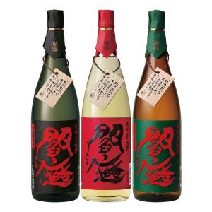 お酒 箱無し 霧島酒造 吉助 25° 1800ml (箱無し 飲みくらべ吉助赤白黒3