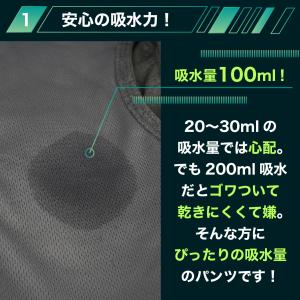 尿漏れパンツ 男性 2枚 男性用 メンズ 介護...の詳細画像2