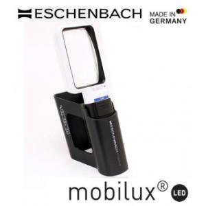 エッシェンバッハ　mobiluxLED+mobase　LEDワイドライトルーペ＆専用スタンド　50×...