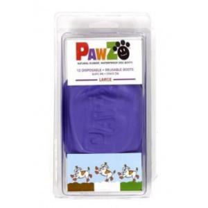 正規輸入品　アメリカ　Pawz Dog Boots社製　ポウズ　ラバードッグブーツ　パープル　L　P...