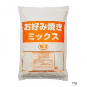 (代引・同梱不可)和泉食品　パロマお好み焼きミックス粉　2kg(5袋)