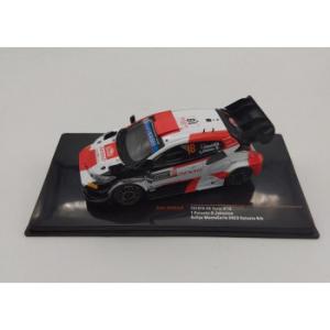 ixo イクソ 1/43スケール トヨタ GRヤリス 23モンテカルロ 6位 ♯18 T. 勝田/A...