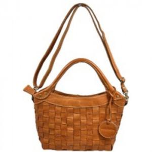 zucchero BAQETTE バケット  2WAY ショルダーバッグ ブラウン 40042(代引...