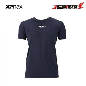 翌日発送 ザナックス 野球アンダーウェア コンプリートアンダーシャツ2／半袖 ネイビー Lサイズ