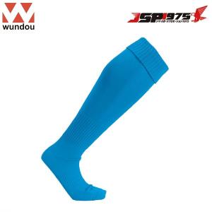 wundou サッカーソックス ターコイズ 16-18サイズ