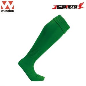 wundou サッカーソックスグリーン 19-21サイズ