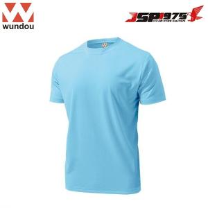 wundou ドライライト Tシャツ サックス XXLサイズ