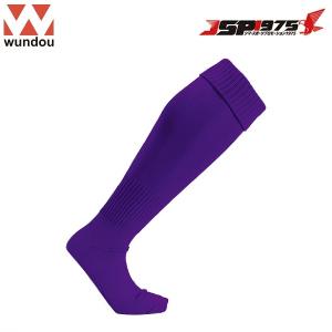 wundou サッカーソックス プラム 28-30サイズ