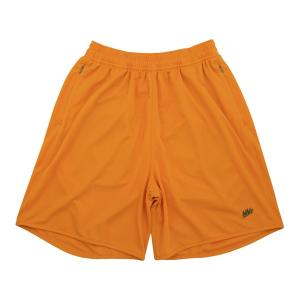 ballaholic BASIC ZIP SHORTS (ORANGE)