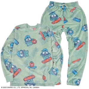 sanrio（サンリオ） ハンギョドン ワッペン 刺繍 ナイロン MA-1