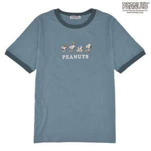 レトロ ヴィンテージ スヌーピー ルーシー 半袖 Tシャツ (メンズ