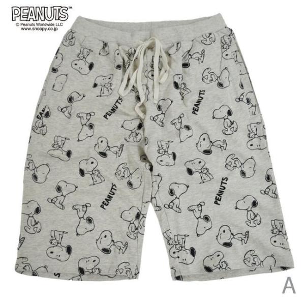 スヌーピー スウェット ハーフパンツ SNOOPY