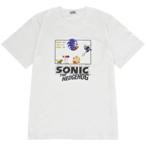 ソニック・ザ・ヘッジホッグ Tシャツ 半袖 セガ ゲーム ソニック