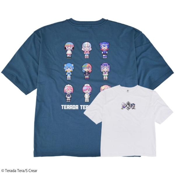 寺田てら Tシャツ イラスト ビックT 半袖 オーバーサイズ クリエイター イラストレーター