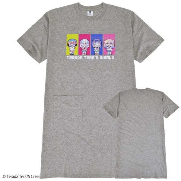 寺田てら Tシャツ イラスト スーパービックT 半袖 オーバーサイズ クリエイター イラストレーター