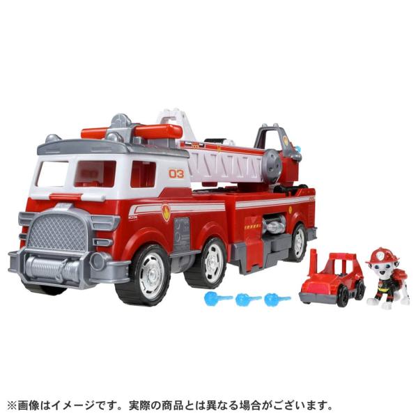 パウ・パトロール アルティメット DXレスキュービークル マーシャル アルティメットファイヤートラッ...