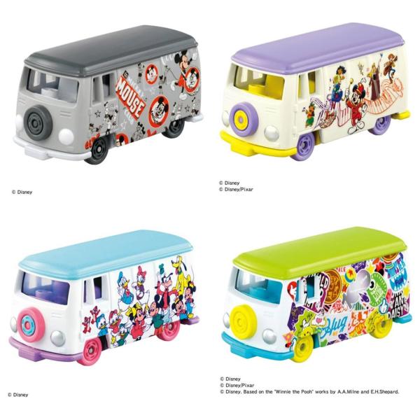 ドリームトミカ SP Disney100 コレクション 4色セット