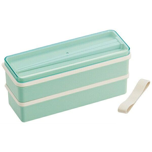 栄養バランス弁当箱 900ml パウダーパステル 大阪府立大学×スケーター株式会社コラボ商品 グリー...