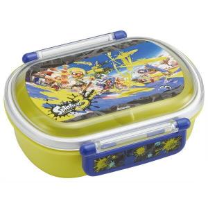 スプラトゥーン 弁当箱 ランチボックス 360ml 抗菌 食洗機対応 ふわっとフタタイト 子ども キッズ 男の子 女の子 大人 キャラクター スケ