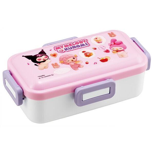 マイメロディ・クロミ Netflix柄 弁当箱 ランチボックス 530ml ふわっと 食洗機対応 サ...