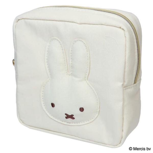 ミッフィー コスメポーチ スクエアポーチ BRUNA BASIC WAPPEN  キャラクター
