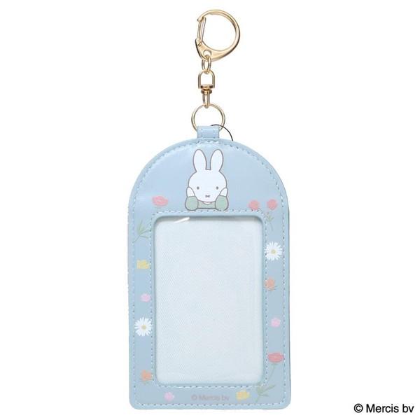 ミッフィー パスケース PVC カード＆パスケース MIFFY FLOWER  キャラクター