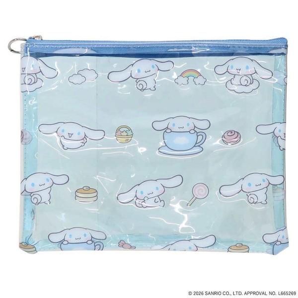 シナモロール コスメポーチ PVC ポーチ SANRIO CHARACTERS BASIC  サンリ...