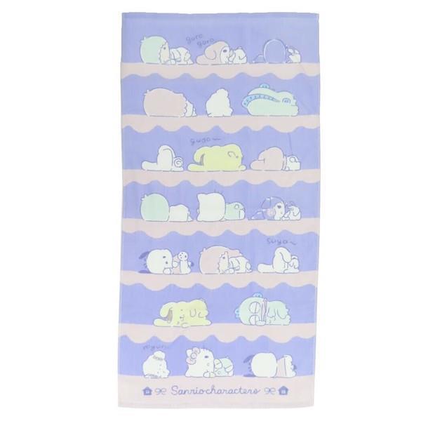 サンリオキャラクターズ バスタオル プリントビッグタオル だらりんライフ