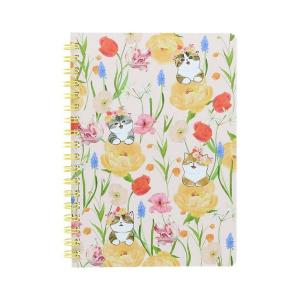 mofusandx日比谷花壇 ノート WリングノートB6 Bloom キャラクター