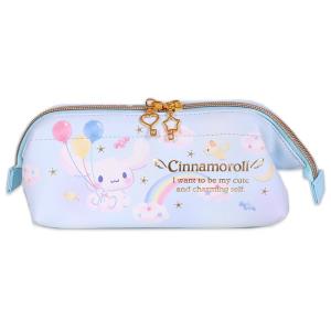 ワイヤーペンケース シナモロール ペンポーチ キルティングサンリオキュートなステーショナリーシリーズ