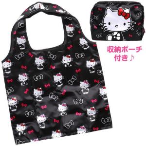 ハローキティ ハローキティミーツムータ 折りたたみトートバッグ