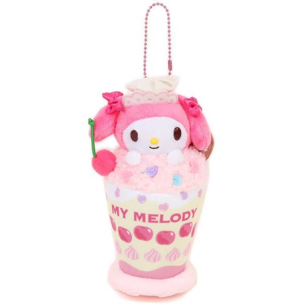 マイメロディ マスコットホルダー  サンリオパフェ