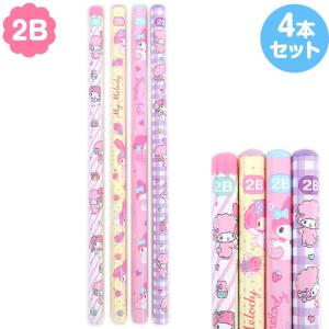 マイメロディ 2B鉛筆 4本セット サンリオ sanrio キャラクターの商品画像