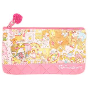 ペンケース サンリオキャラクターズ キルト風ペンケース ペンポーチ ポーチ いつまでもサンリオ 懐かしいの文具 キャラクター
